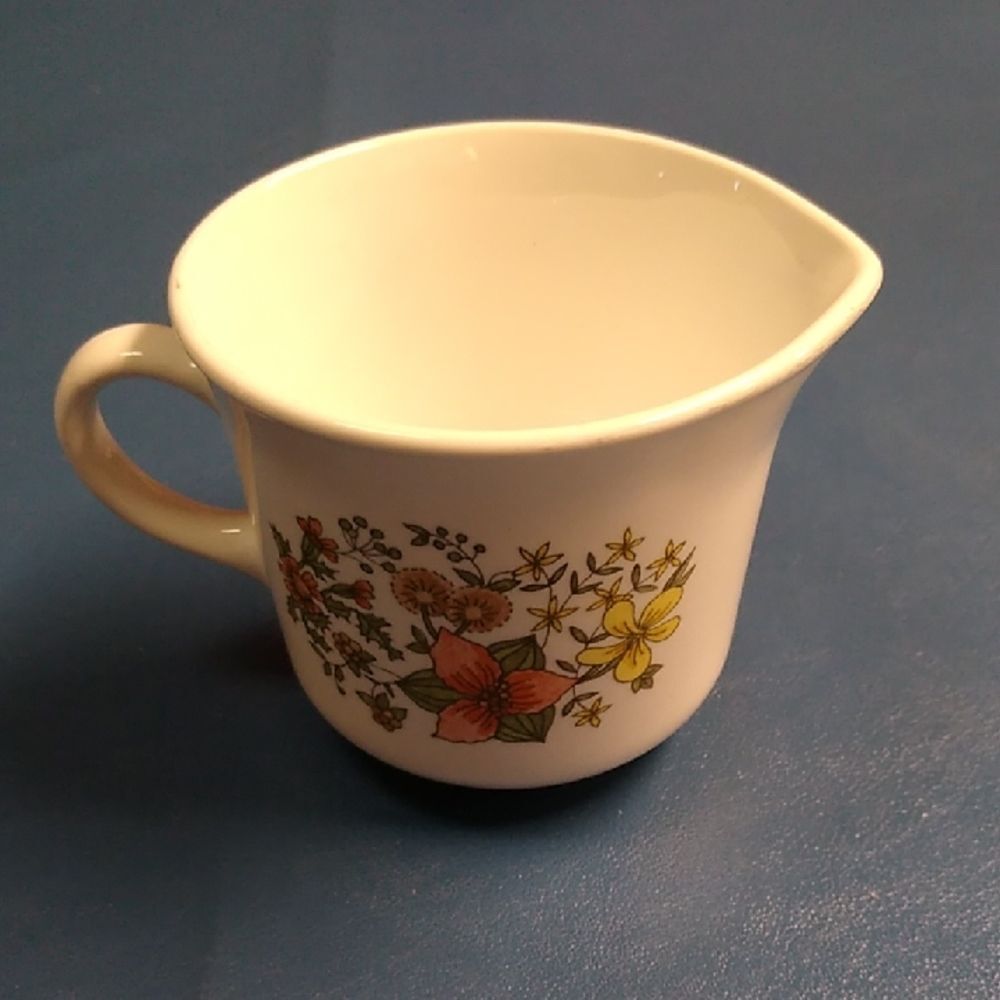 Corelle Indian Summer Corning Cream Pitcher Cottagecore Grandmacore